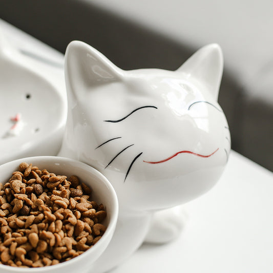 Pet water dispenser ceramic cat water dispenser